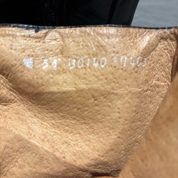 Black Leather Chelsea Ankle Boots Womens size 5 made in Mexico - Picture 8 of 10